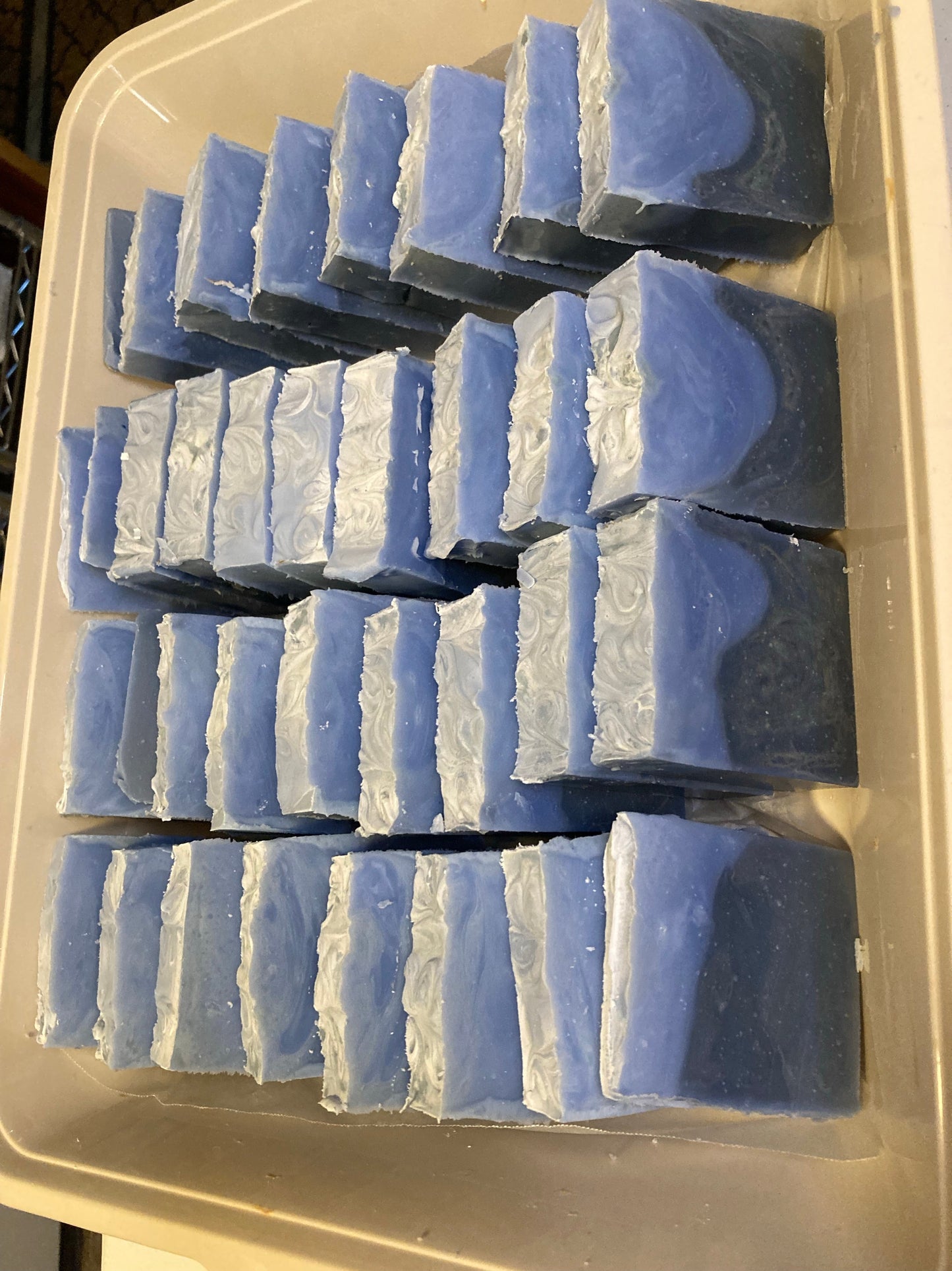 Blueberry Two Tone Soap