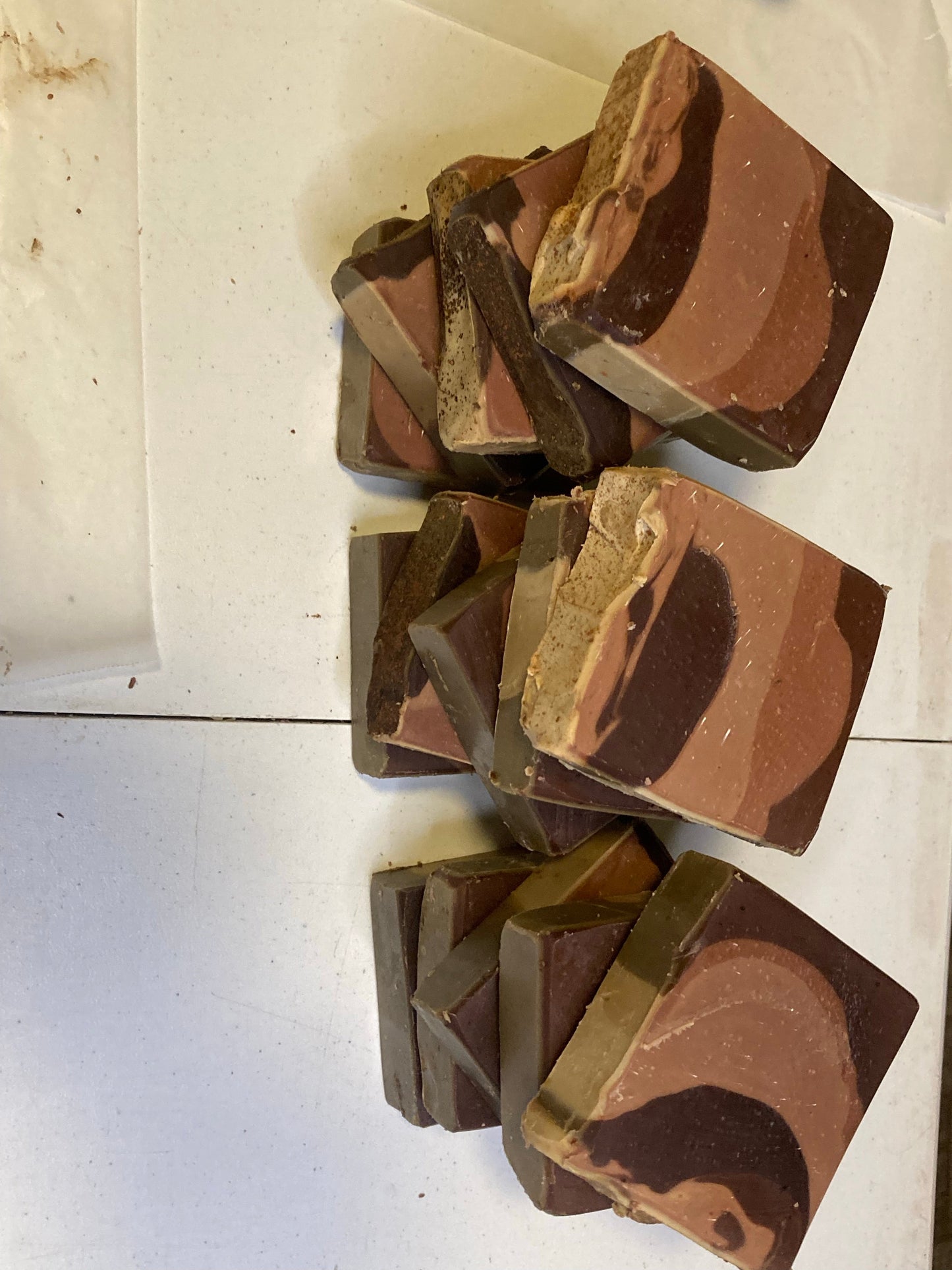 Soap Coco powder & Peppermint stick soap
