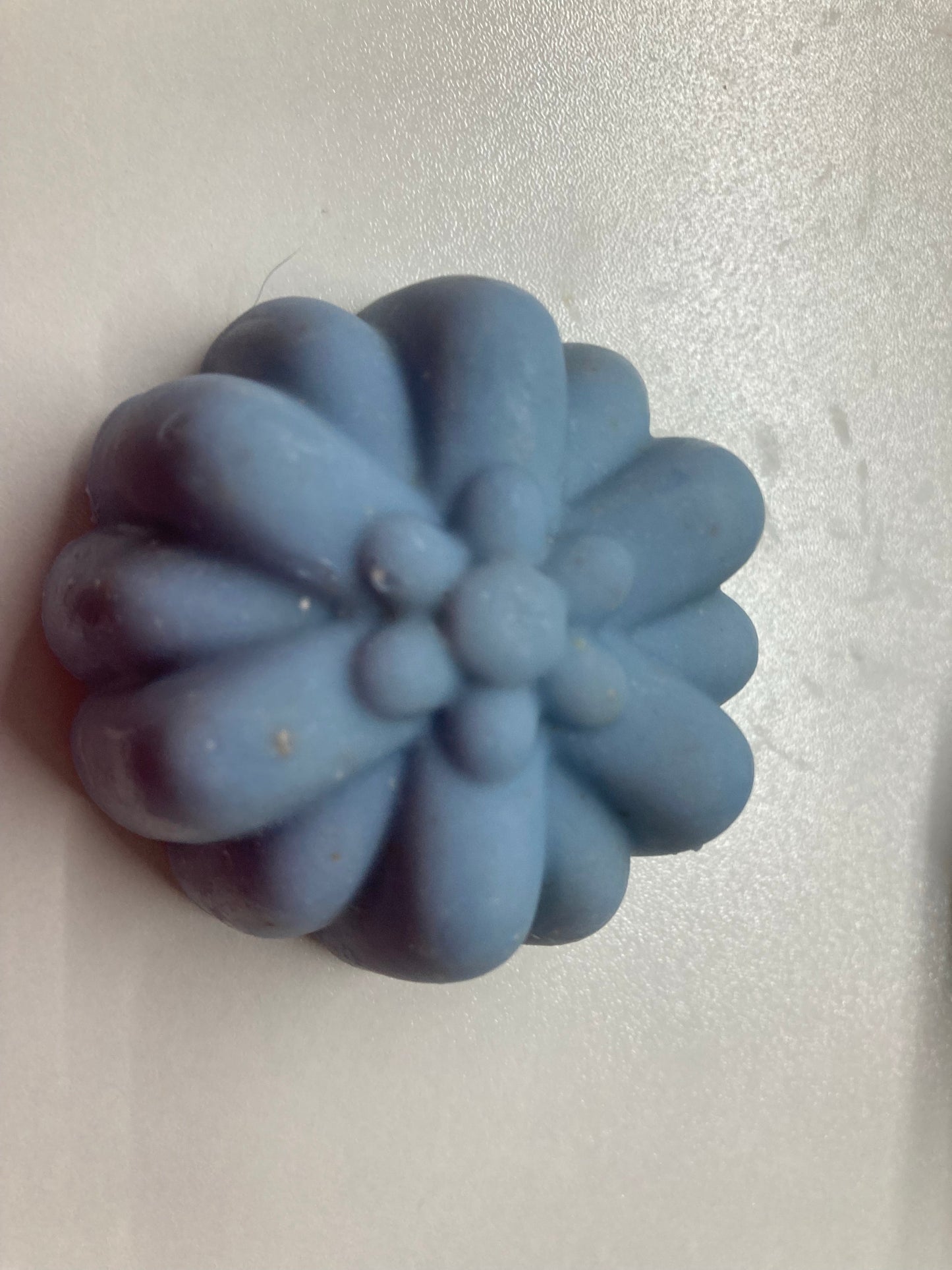 Blue Corn & Tea Tree oil Soap Flower Shaped
