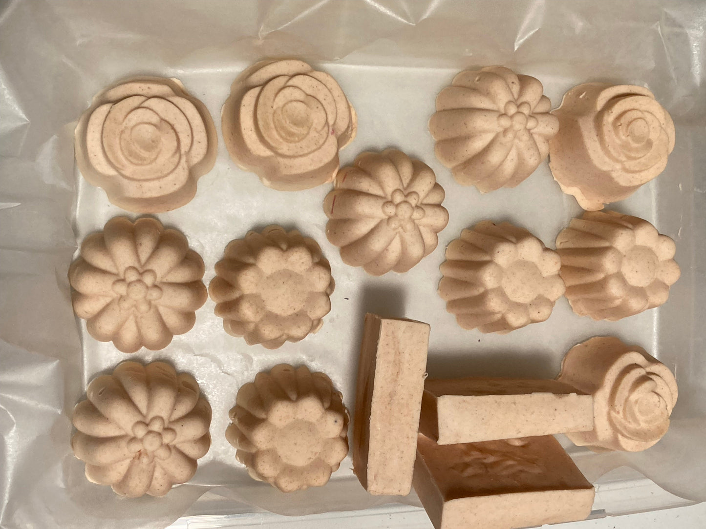 Orange, Lemon & Turmeric Flower soap